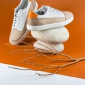 Image of white shoes